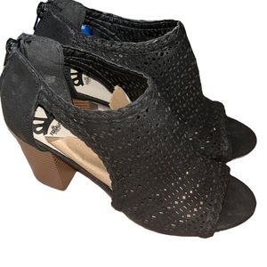 Fergalicious by Fergie Block Heel Sandals, Size 7M